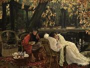 James Tissot A Convalescent (nn01) oil on canvas